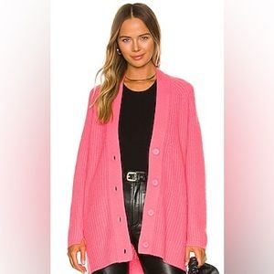 NEW Brochu Walker Jenny Cardigan in Nuevo Pink
